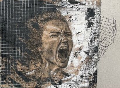 EMOZIONI - L\'URLO 2 - a Paint Artowrk by Laura Casali